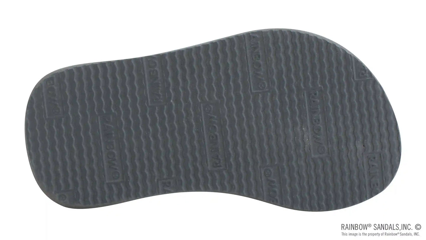 The Grombow - Soft Rubber Top Sole with 1" Strap and Pin line