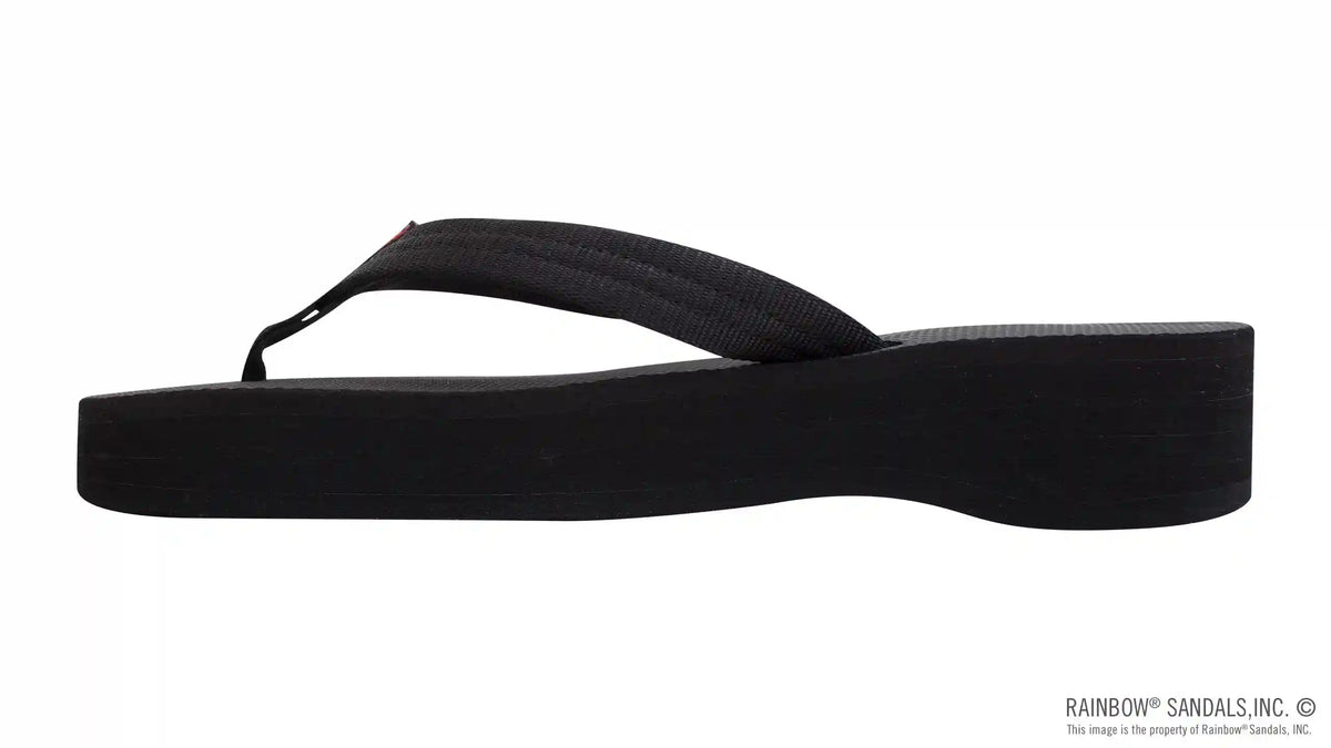 Four Layer Wedge Soft Rubber Top with EVA Filled 3/4" Nylon Strap
