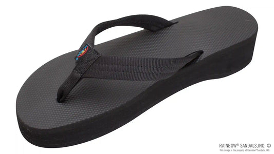 Four Layer Wedge Soft Rubber Top with EVA Filled 3/4" Nylon Strap