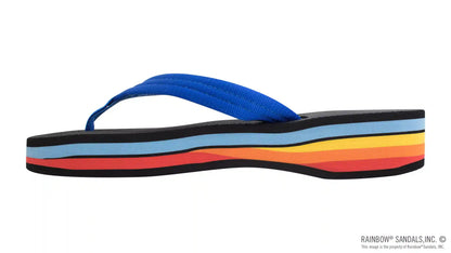 Four Layer Wedge Soft Rubber Top with EVA Filled 3/4" Nylon Strap