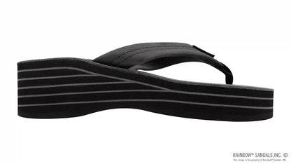 Six Layer Wedge Leather 1" Leather Strap