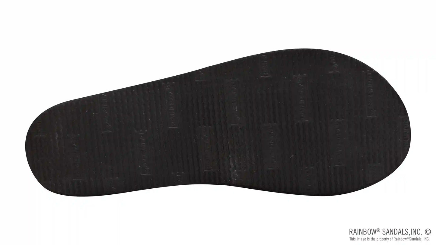 Six Layer Wedge Leather 1" Leather Strap