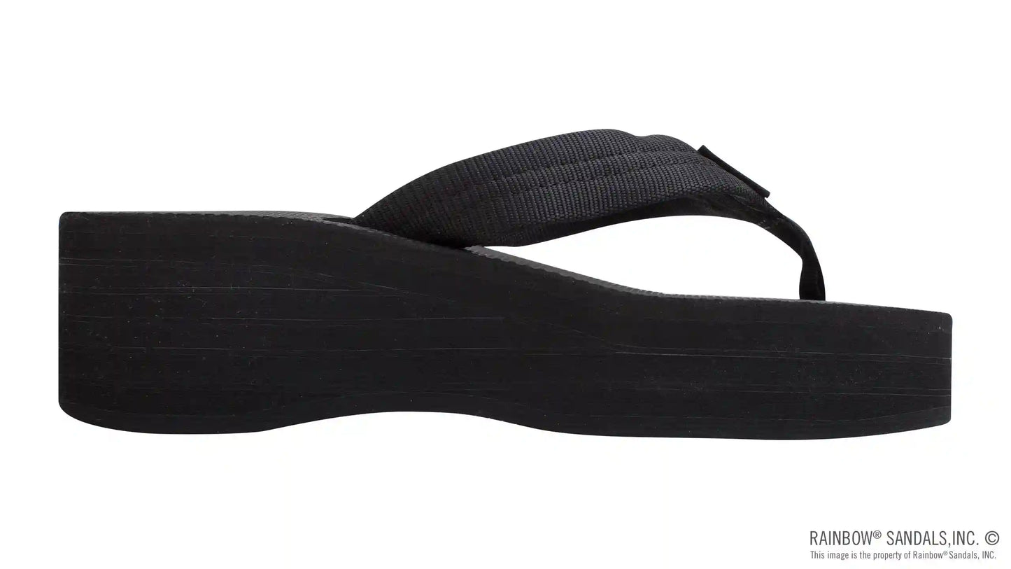 Six Layer Wedge Soft Rubber Top with EVA Filled 1" Nylon Strap
