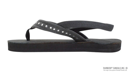 Kids Crystal Premier Leather 1/2" Narrow Strap