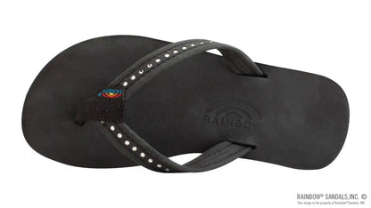 Kids Crystal Premier Leather 1/2" Narrow Strap