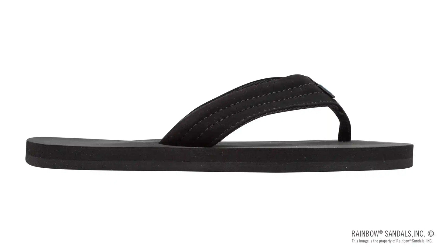 The Grombow - Soft  Rubber Top Sole  with 1" Strap and Pin line