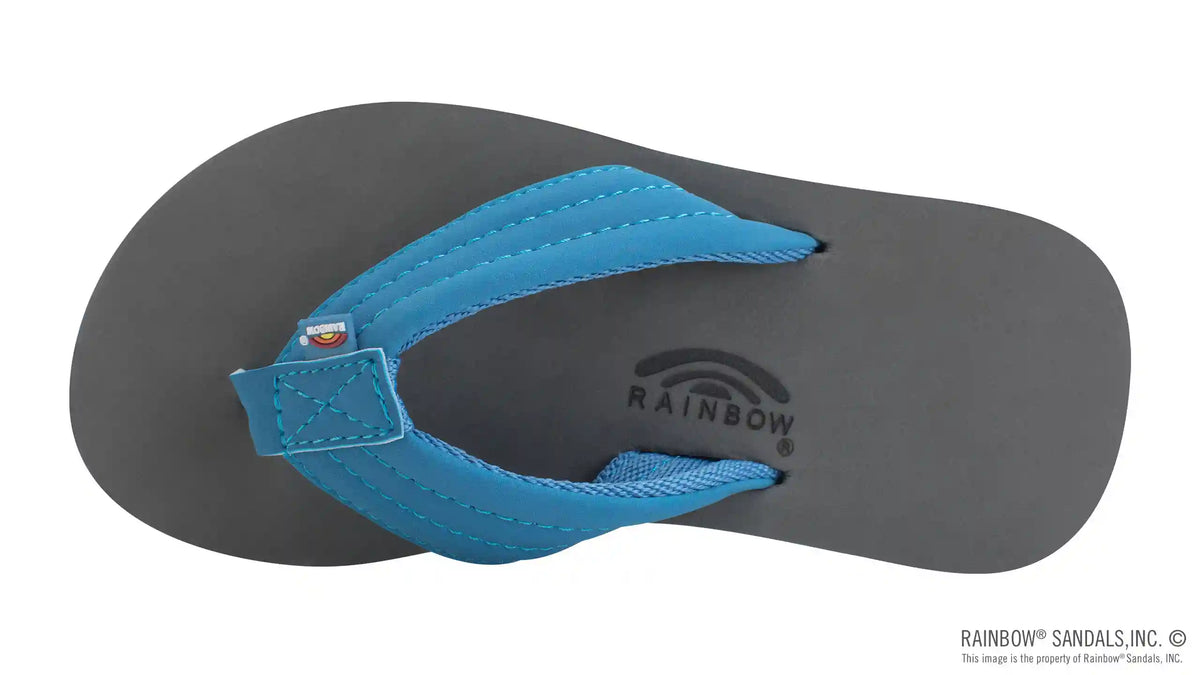 The Grombow - Soft  Rubber Top Sole  with 1" Strap and Pin line