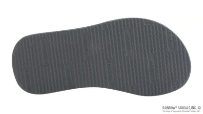 The Grombow - Soft  Rubber Top Sole  with 1" Strap and Pin line