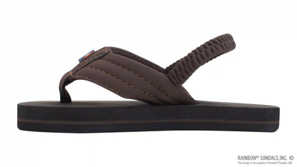 The Grombow - Soft  Rubber Top Sole  with 1" Strap and Pin line