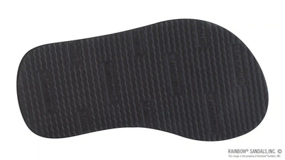 The Grombow - Soft  Rubber Top Sole  with 1" Strap and Pin line