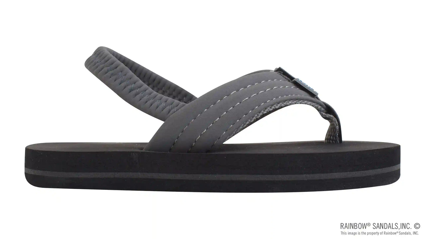 The Grombow - Soft  Rubber Top Sole  with 1" Strap and Pin line