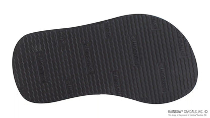 The Grombow - Soft  Rubber Top Sole  with 1" Strap and Pin line