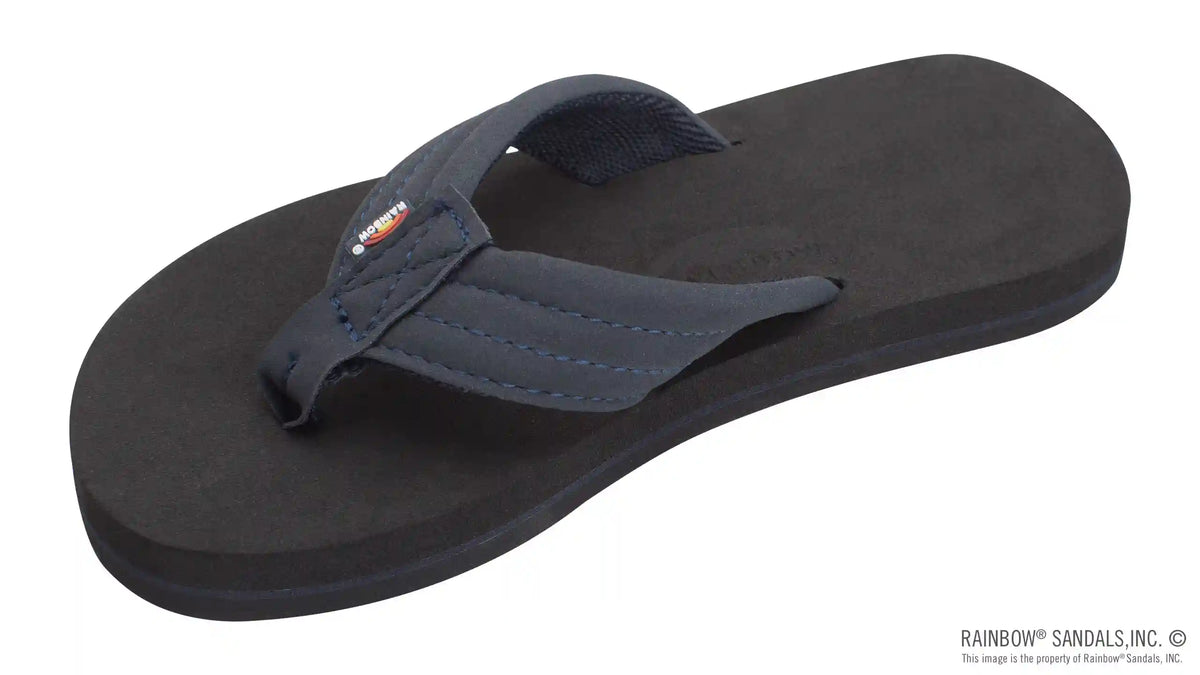 The Grombow - Soft  Rubber Top Sole  with 1" Strap and Pin line