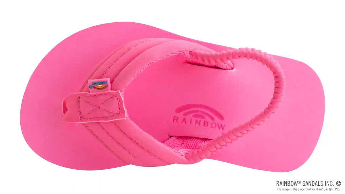 The Grombow - Soft  Rubber Top Sole  with 1" Strap and Pin line