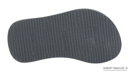 The Grombow - Soft  Rubber Top Sole  with 1" Strap and Pin line