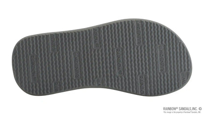 The Grombow - Soft  Rubber Top Sole  with 1/2" Narrow Strap and Pin line