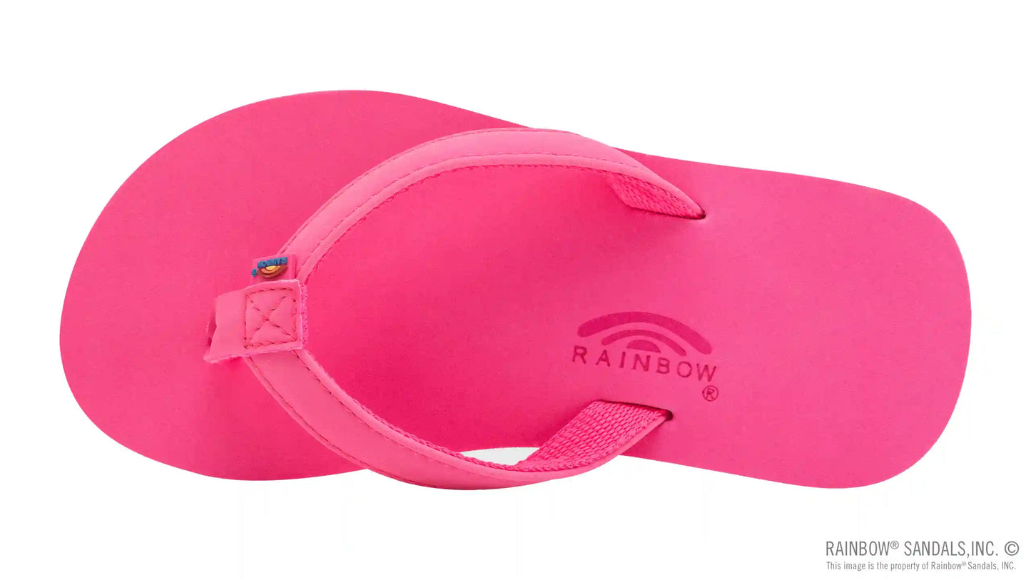 The Grombow - Soft  Rubber Top Sole  with 1/2" Narrow Strap and Pin line