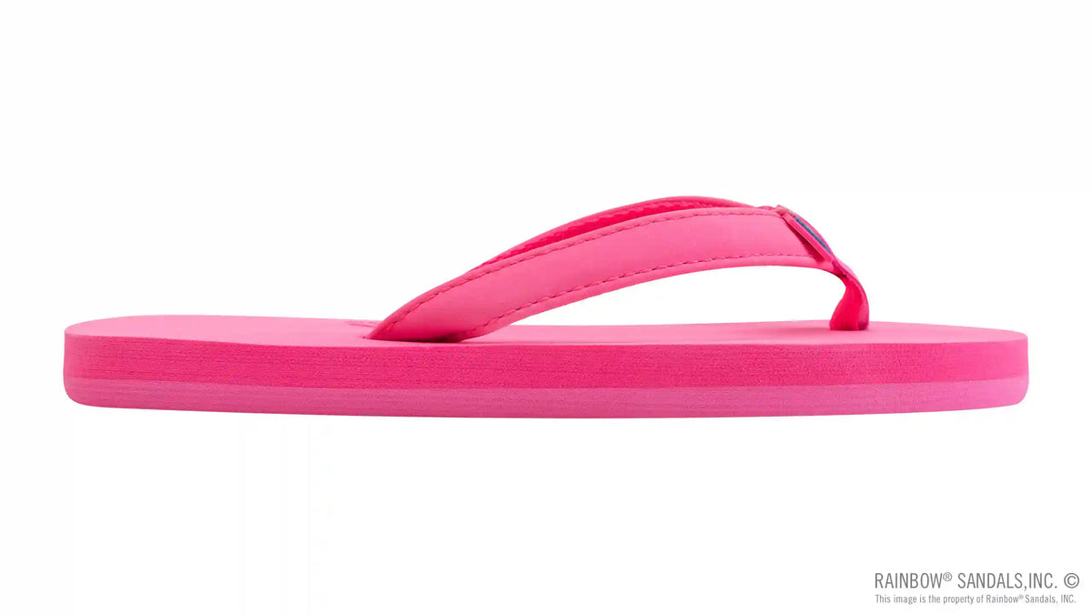 The Grombow - Soft  Rubber Top Sole  with 1/2" Narrow Strap and Pin line