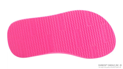 The Grombow - Soft  Rubber Top Sole  with 1/2" Narrow Strap and Pin line
