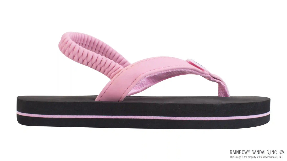 The Grombow - Soft  Rubber Top Sole  with 1/2" Narrow Strap and Pin line