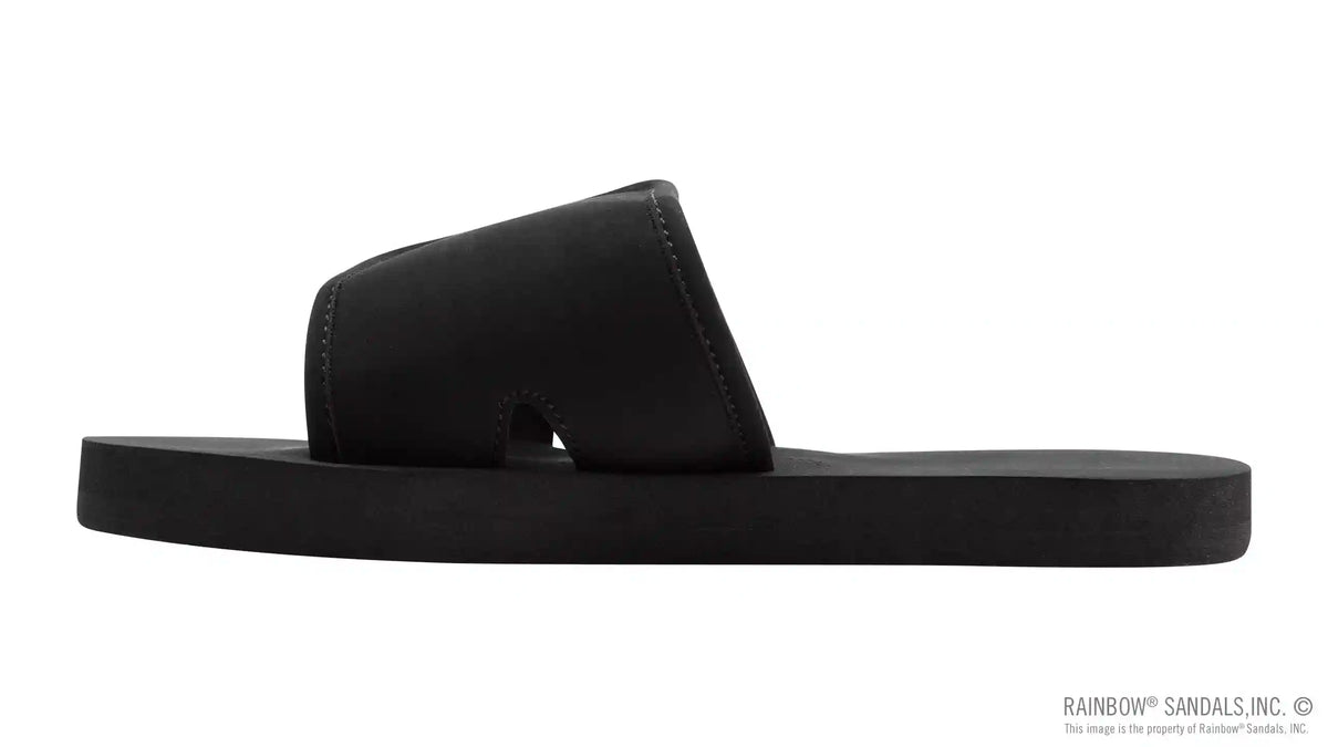 Grombow Slides - Soft Rubber Top Sole with Adjustable Strap