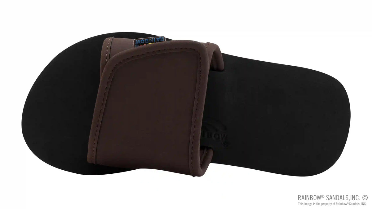 Grombow Slides - Soft Rubber Top Sole with Adjustable Strap