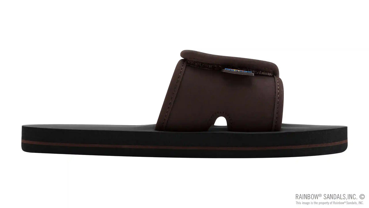 Grombow Slides - Soft Rubber Top Sole with Adjustable Strap
