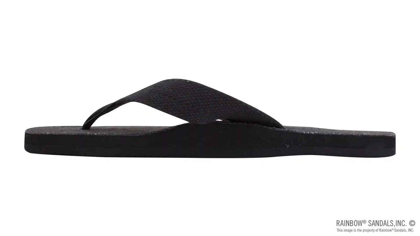 Single Layer Hemp  with Arch  Support and 1" Strap