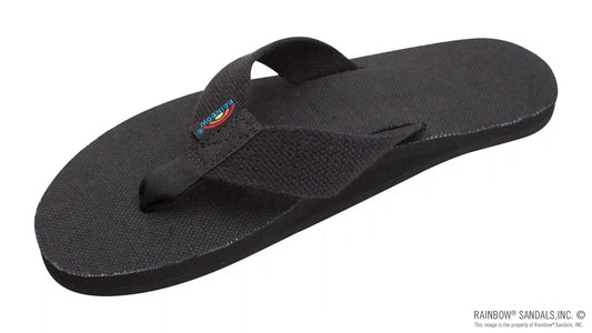 Single Layer Hemp Top and Strap with Arch Support
