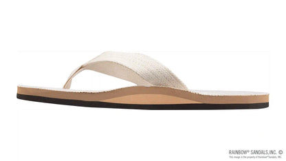 Single Layer Hemp Top and Strap with Arch Support