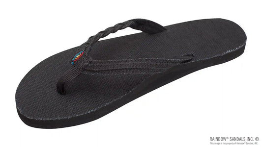 Hemp Flirty Braidy - Single Layer Arch Support with a  1/2" Braided Strap