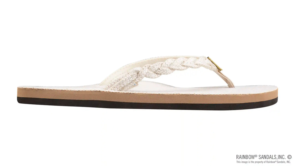 Hemp Flirty Braidy - Single Layer Arch Support with a  1/2" Braided Strap
