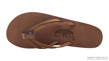 The Sandpiper - Luxury Leather  Single Layer Arch Support with 1/3" Double Narrow Strap