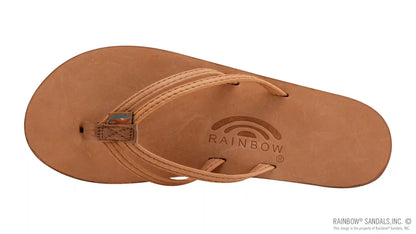 The Sandpiper - Luxury Leather  Single Layer Arch Support with 1/3" Double Narrow Strap