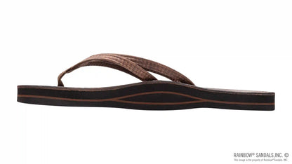 The Sandpiper - Luxury Leather  Single Layer Arch Support with 1/3" Double Narrow Strap