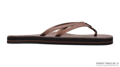 The Sandpiper - Luxury Leather  Single Layer Arch Support with 1/3" Double Narrow Strap