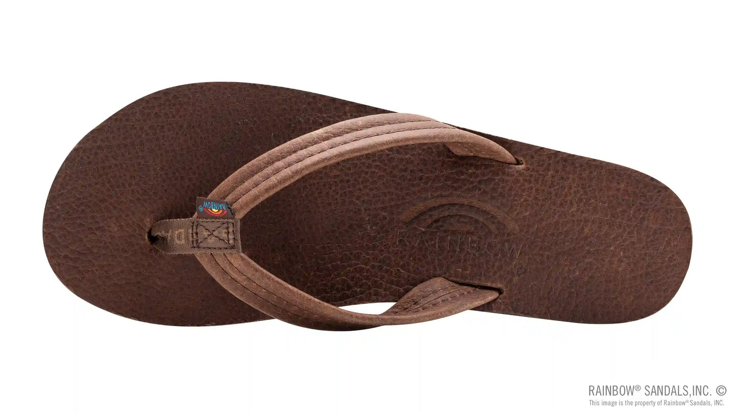 Luxury Leather - Single Layer Arch Support with a  3/4" Medium Strap