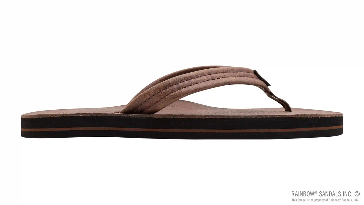 Luxury Leather - Single Layer Arch Support with a  3/4" Medium Strap