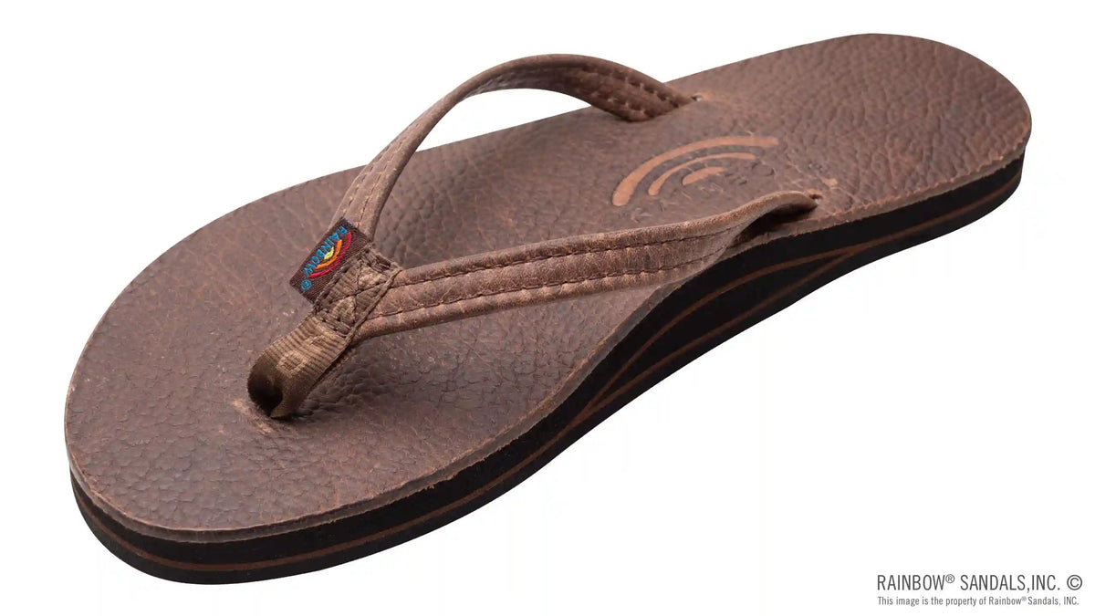 Luxury Leather  - Single Layer Arch Support with a 1/2"  Narrow Strap
