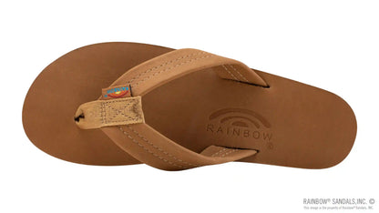 Single Layer Premier Leather with Arch Support 1" Strap