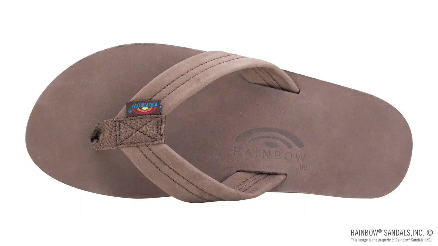 Single Layer Arch Support Premier Leather with 1" Strap