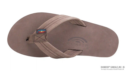 Single Layer Premier Leather with Arch Support 1" Strap