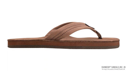 Single Layer Premier Leather with Arch Support 1" Strap