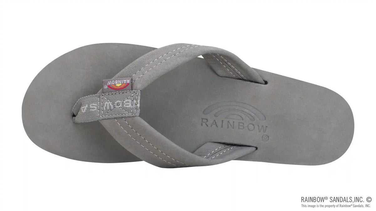 Single Layer Premier Leather with Arch Support 1" Strap