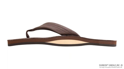 Single Layer Classic Leather with Arch Support 1" Strap