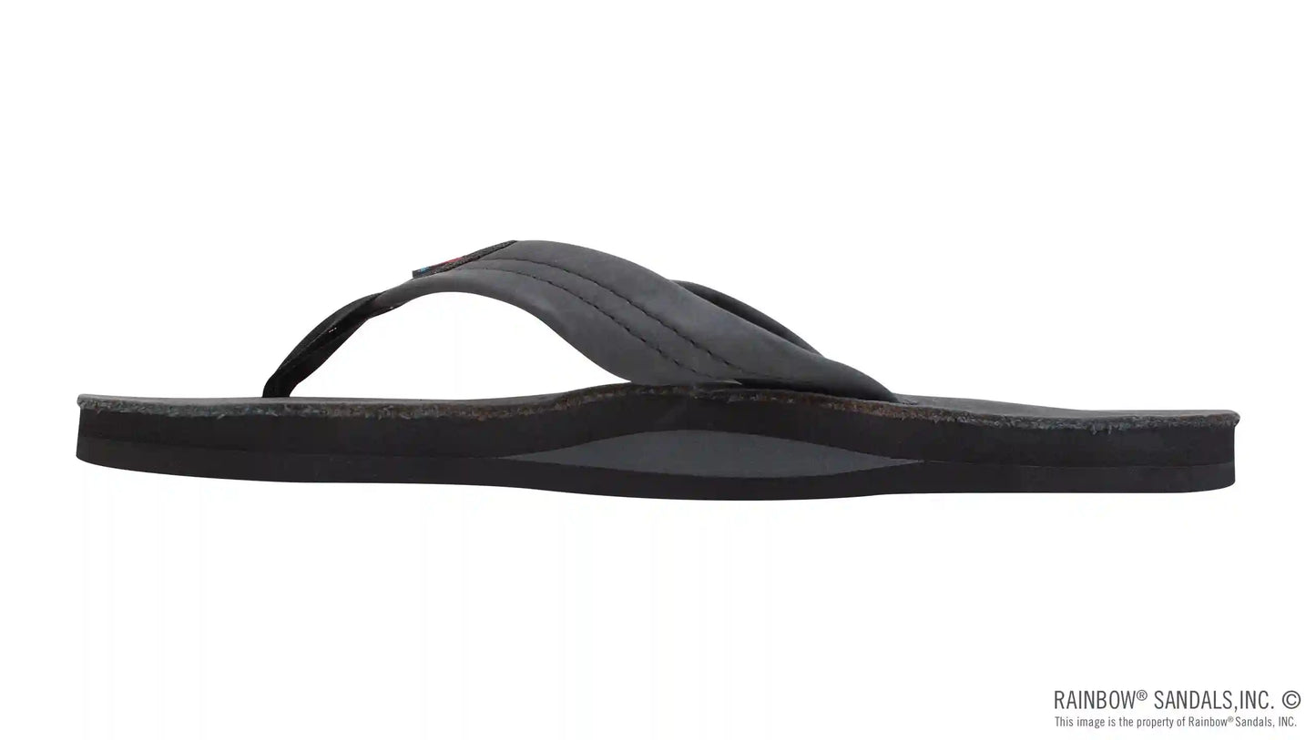 Single Layer Premier Leather with Arch Support 1" Strap