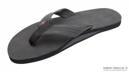 Single Layer Arch Support Premier Leather with 1" Strap