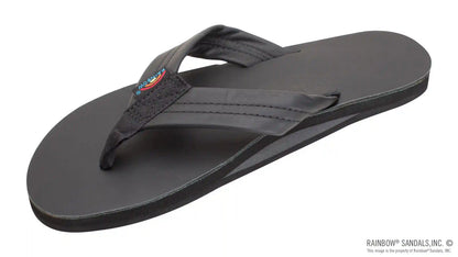 Single Layer Classic Leather with Arch Support 1" Strap