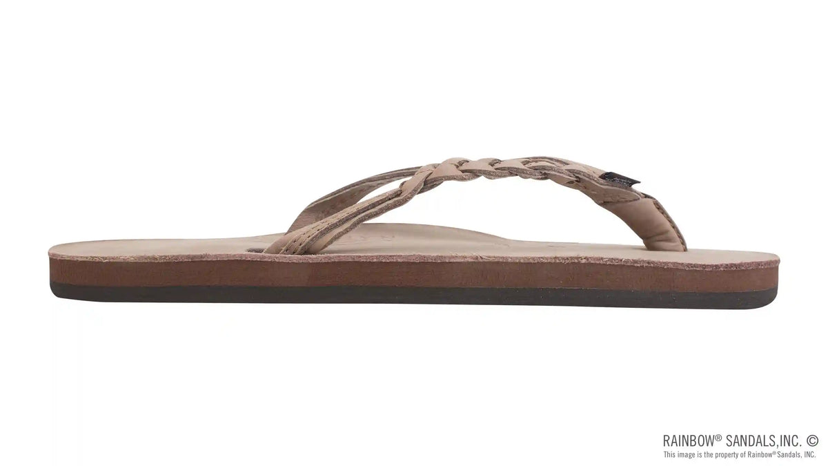 Flirty Braidy - Single Layer 1/2" Narrow Strap with Braid