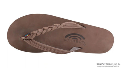 Flirty Braidy - Single Layer 1/2" Narrow Strap with Braid